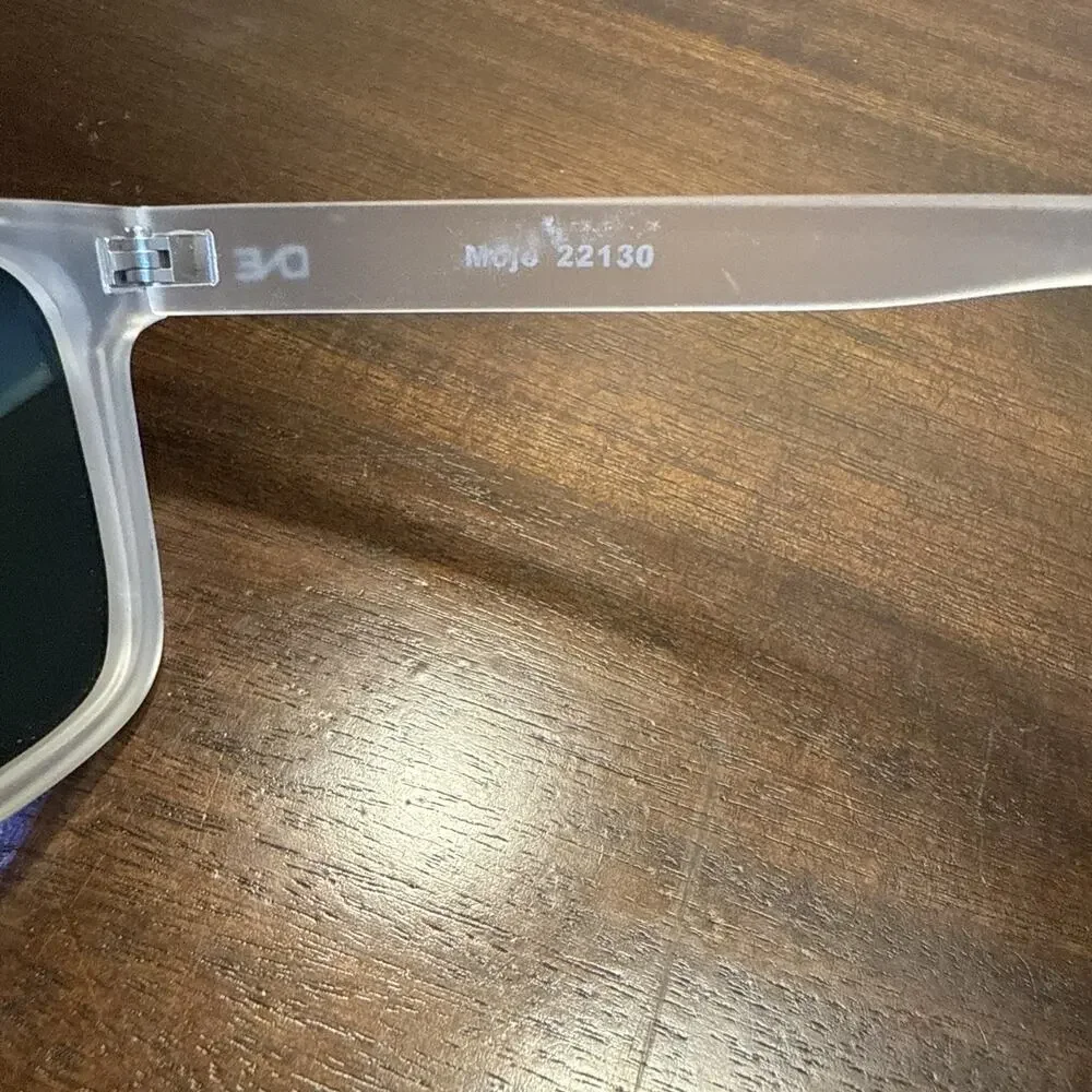 Optic Nerve ONE Mojo Filter Sunglasses Clear Polarized Blue Mirror